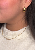 Collar Balines Dorado