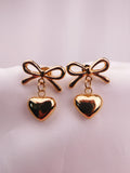 Aretes Corazón Colgante