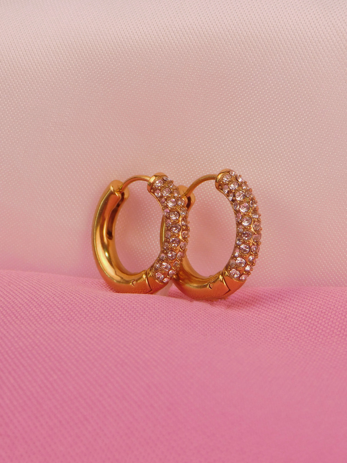 Aretes Luz Eterna Dorado