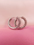 Aretes Luz Eterna Plateado