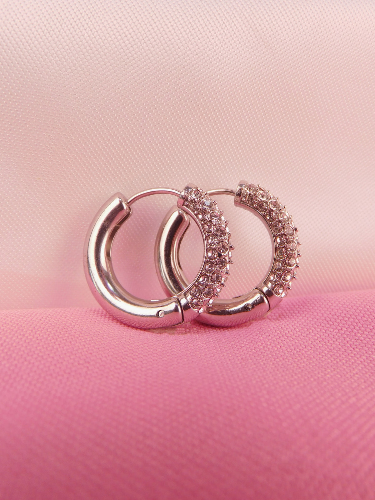 Aretes Luz Eterna Plateado