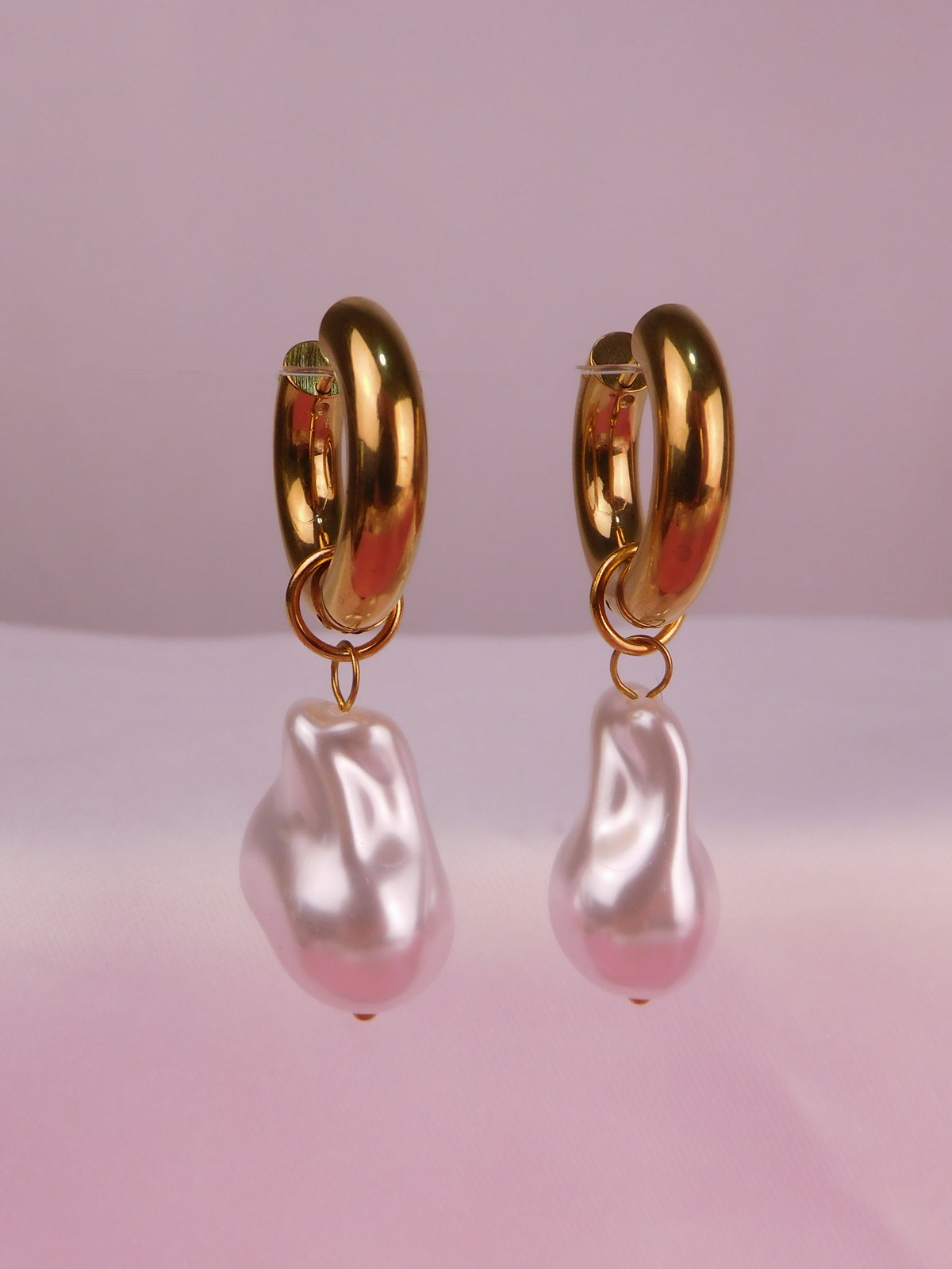 Aretes Gota de Nácar