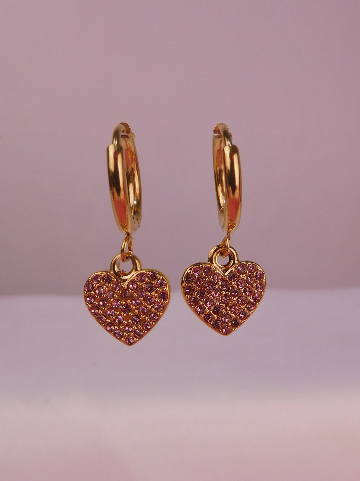 Argollas Corazón Destellos