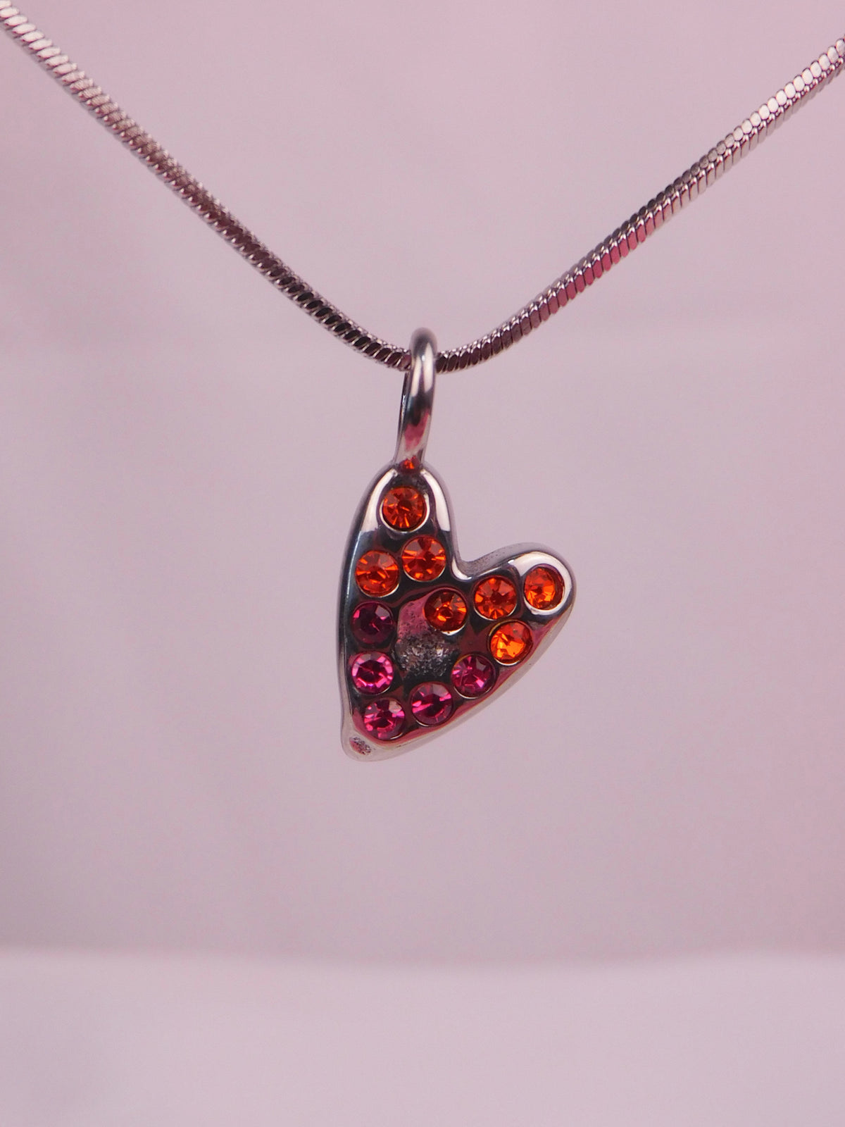 Collar Corazón Sunset