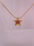 Collar Destello Rosado