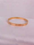 Brazalete Zirconia Luxe Rose Gold